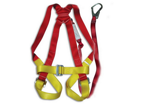 เข็มขัดเซฟตี้ เข็มขัดนิรภัย Safety harness ms-717k absorber webbing 1 hook